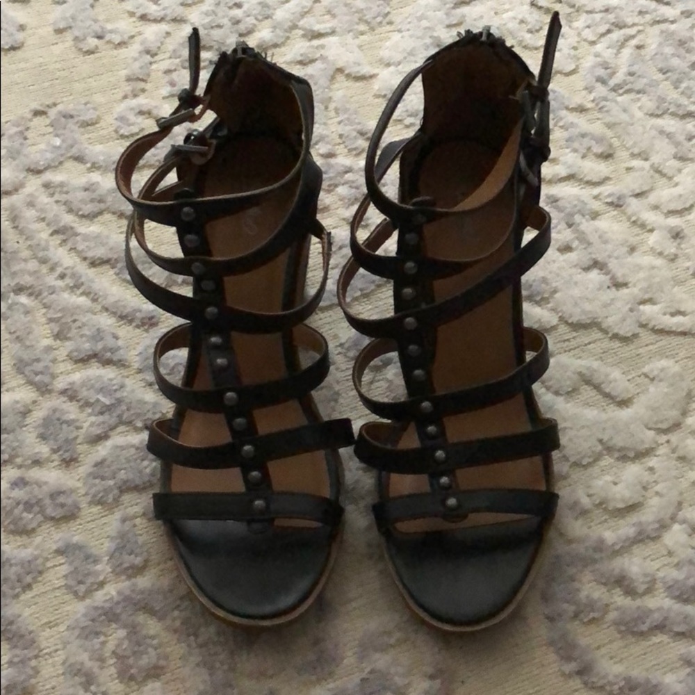 Mossimo gladiator style heels - worn once
